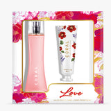Set Coral Love 100Ml + Hand Cream 50Ml