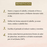 Crema de Peinar Naturaloe Hidratación & Brillo 250mL