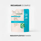Refill Shampoo Hidratación Y Brillo 800Ml