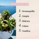 Naturaloe Estuche Mist Facial , Agua Micelar y Crema Hidratante Día