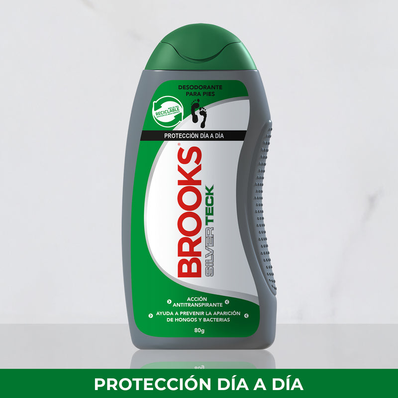 Talco Brooks Silver Teck 80 grs