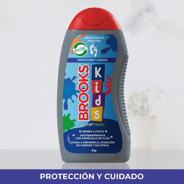 Talco Para Pies Brooks Kids 80 g