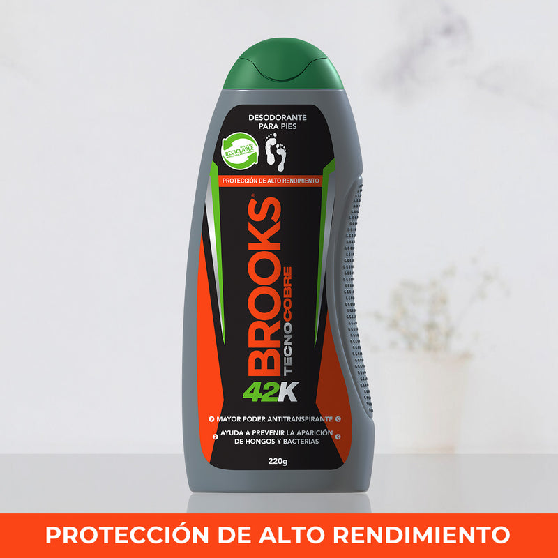 Talco Para Pies Brooks 42K 220 grs