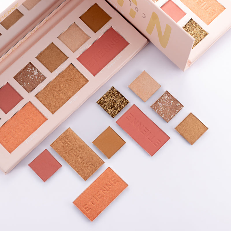 Paleta de Sombras y Rostro Nude Collection Etienne