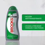 Pack Talco Brooks Silver Teck 220 grs + Spray 45 Ml