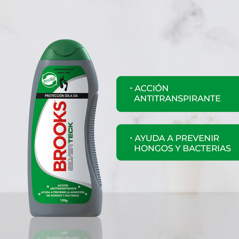 Talco Brooks Silver Teck 120 grs