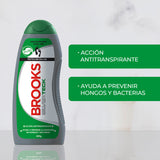 Brooks Talco Polvo Silver Teck 220gr