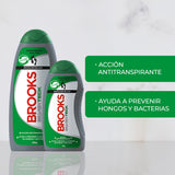 Pack Talco Brooks Silver Teck 220 grs. + 80 grs