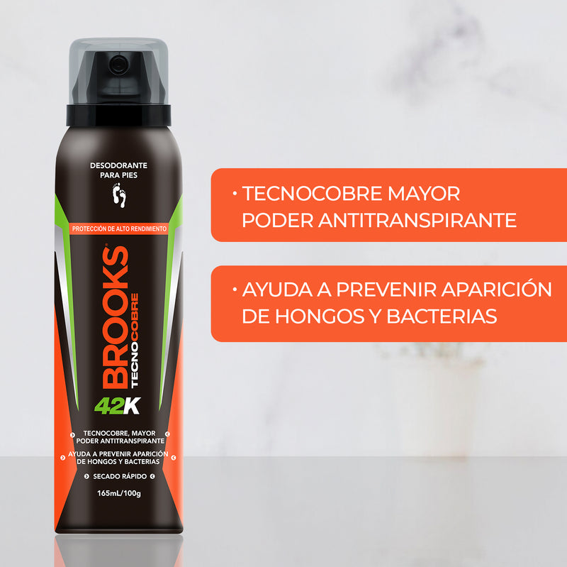 Talco en Spray Brooks 42K 100 grs