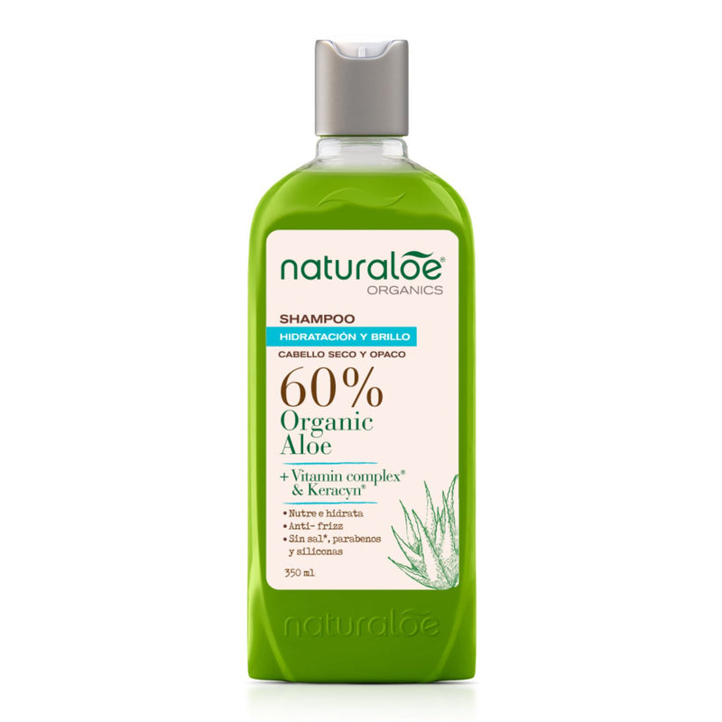 Shampoo Naturaloe Hidratación Y Brillo 350ml