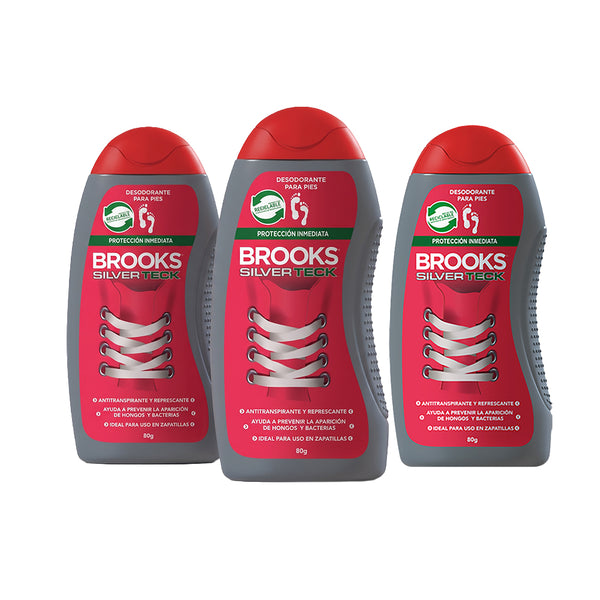 Brooks Set X3 Talco Zapatillas Y Pies 80Gr