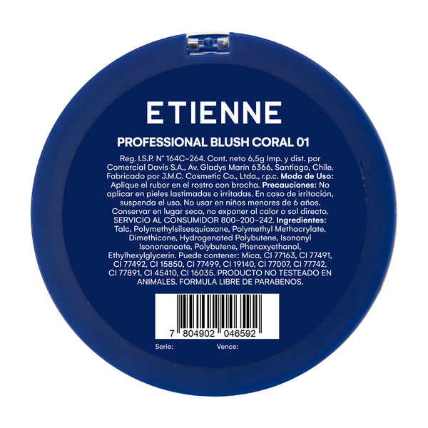 Rubor Professional blush Coral Etienne