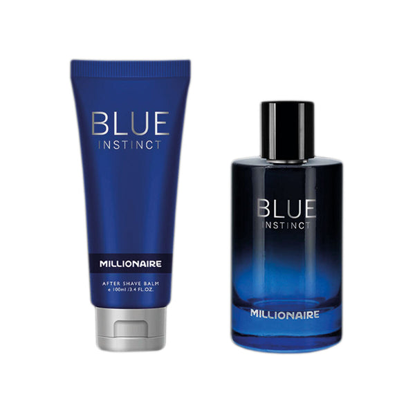 Set Millionaire Blue Instinct 95ml + After Shave 100ml