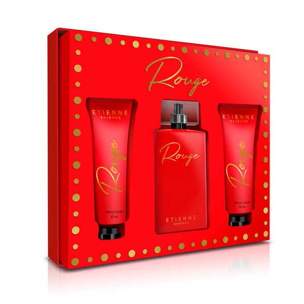 Etienne Essence Rouge 100ml EDP + 2 Hand Cream 50ml