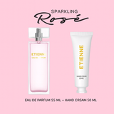 Etienne EDP Sparkling Rose 55 ml + Crema Corporal 50g