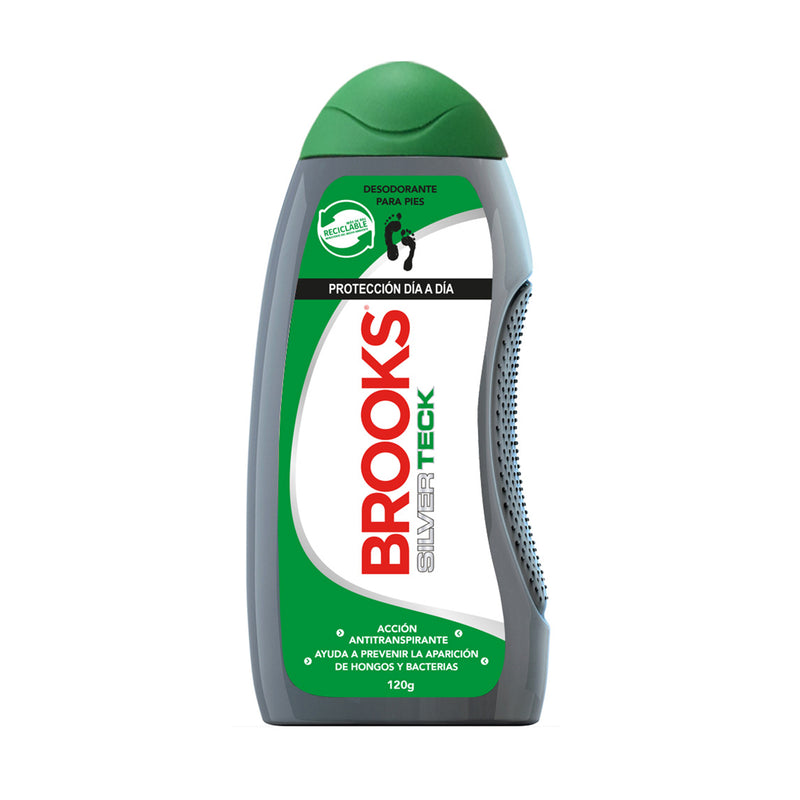 Pack Talco Silverteck 120gr + Talco 80gr Brooks