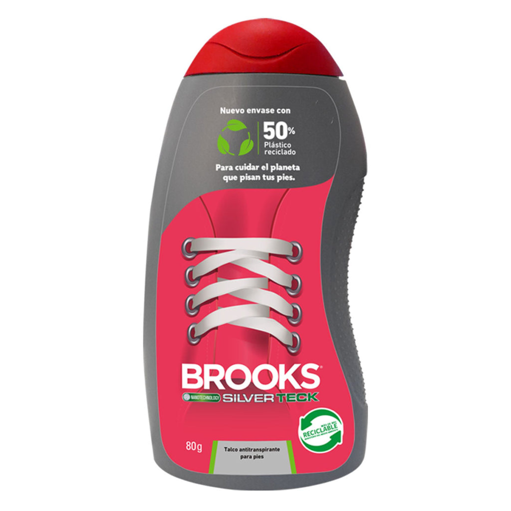 Talco Brooks Silver Teck 80 grs.