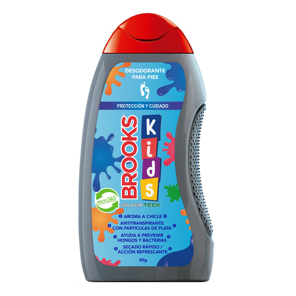 Talco Para Pies Brooks Kids 80 g