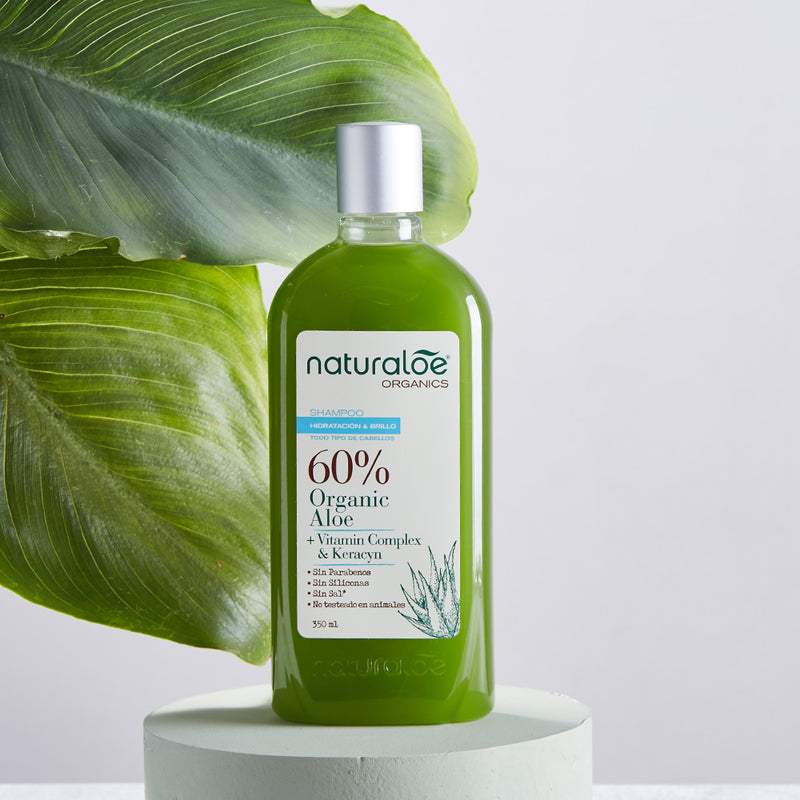 Shampoo Naturaloe Hidratación Y Brillo 350ml