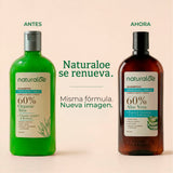 Shampoo Naturaloe Hidratación Y Brillo 350ml
