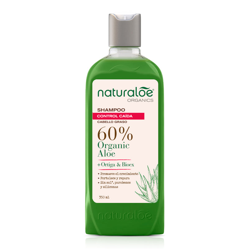 Shampoo Naturaloe Control Caída Graso 350ml