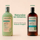 Acondicionador Naturaloe Hidratación y Brillo 350 ml