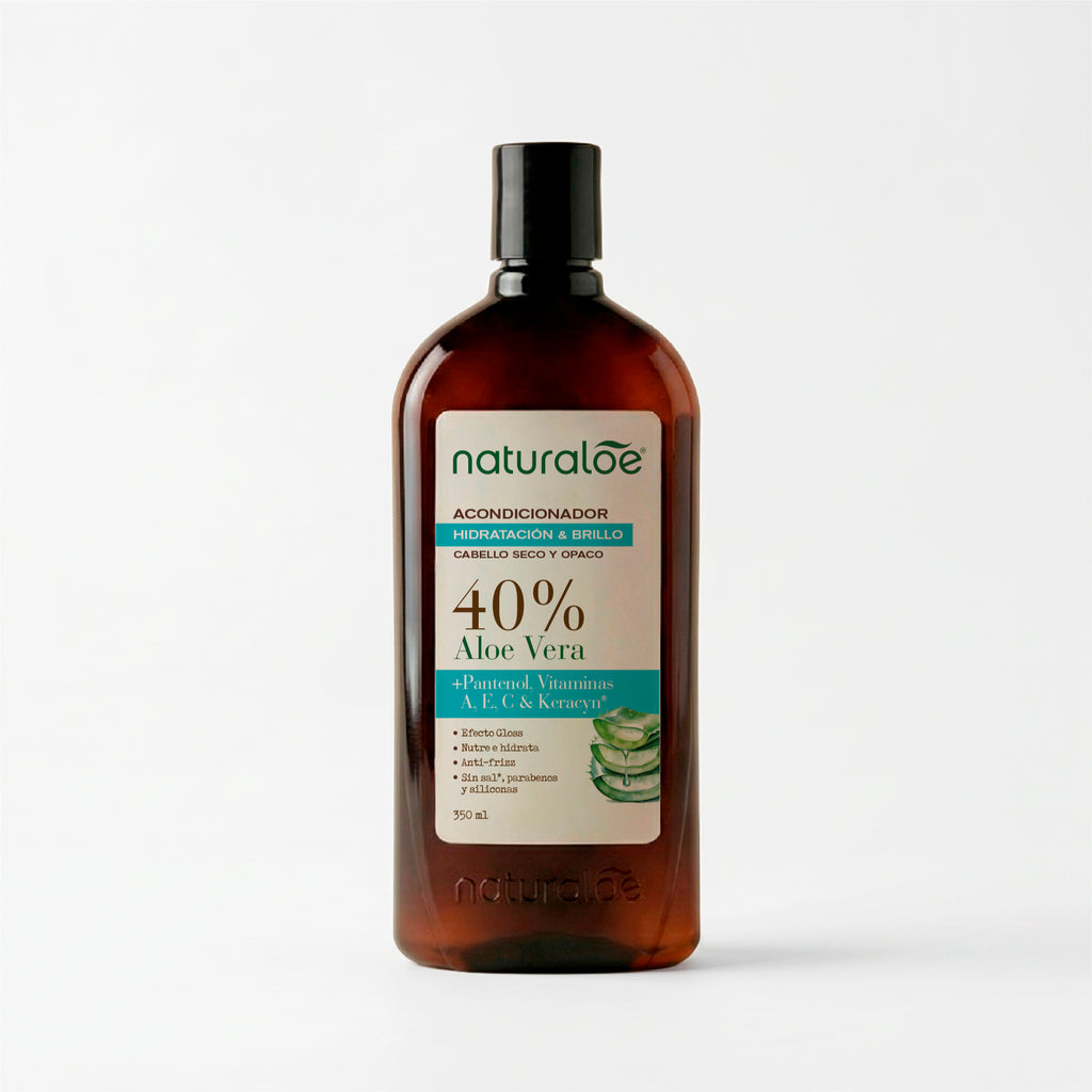 Acondicionador Naturaloe Hidratación y Brillo 350 ml