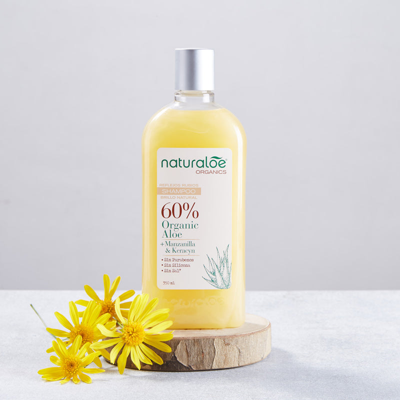 Naturaloe Reflejos Rubios Shampoo 350ml