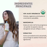 Naturaloe Reflejos Rubios Acondicionador 350ml