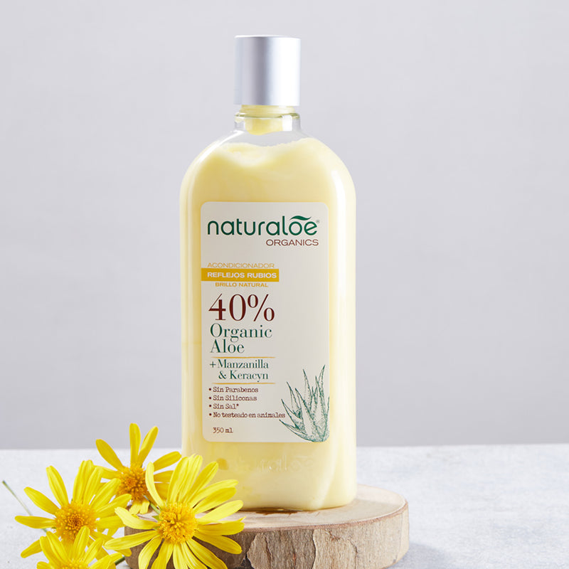 Naturaloe Reflejos Rubios Acondicionador 350ml