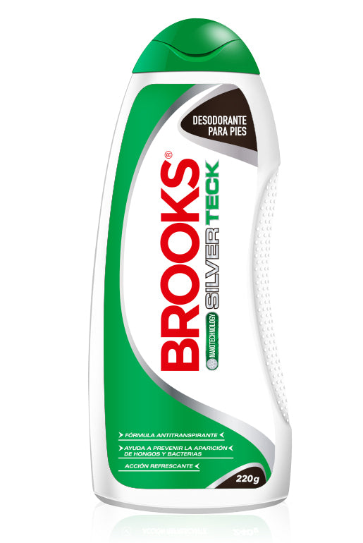 Brooks Talco Polvo Silver Teck 220gr