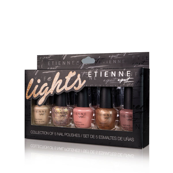 Etienne Set de 5 esmaltes de uñas Lights