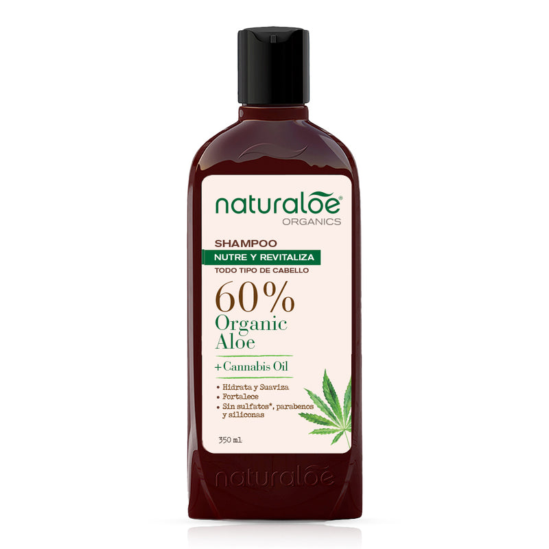 Shampoo Aceite de Cañamo Naturaloe 350ml
