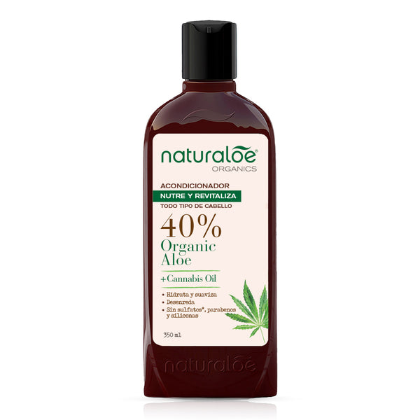 Acondicionador Aceite de Cañamo Naturaloe 350ml