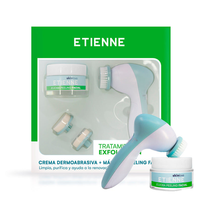 Etienne Crema Dermoabrasiva Jojoba 50gr + Máquina Dermoabrasiva