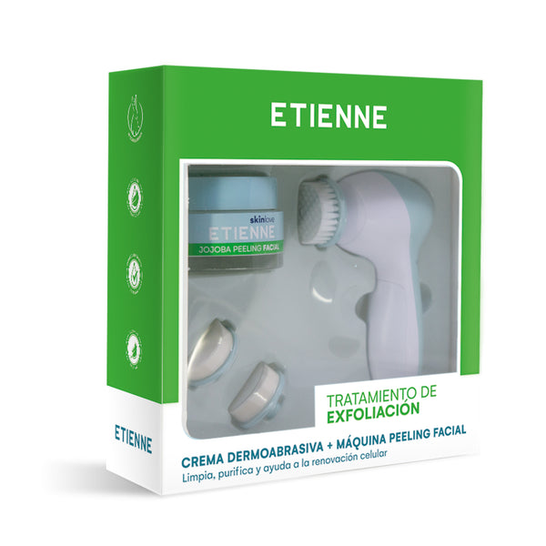 Etienne Crema Dermoabrasiva Jojoba 50gr + Máquina Dermoabrasiva