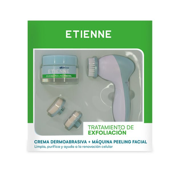 Etienne Crema Dermoabrasiva Jojoba 50gr + Máquina Dermoabrasiva