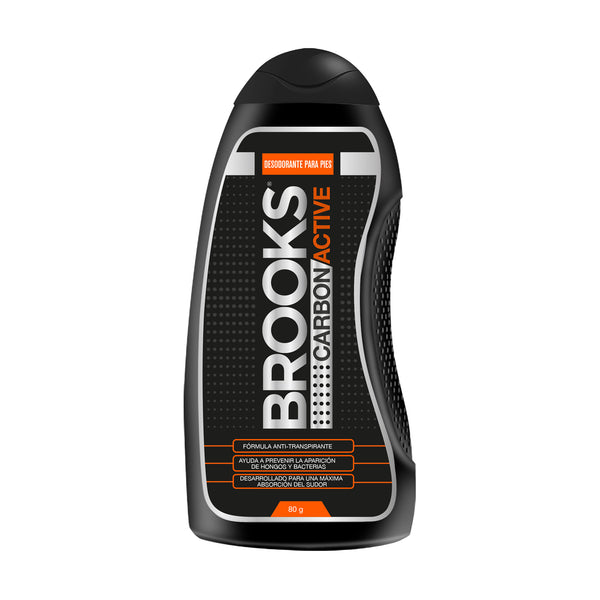 Brooks Talco Polvo Carbon Active 80gr