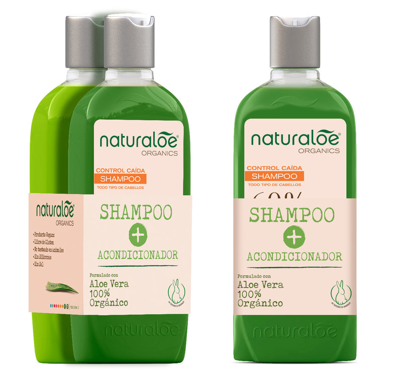 Shampoo Control Caida Normal + Acondicionador Caida 350ml