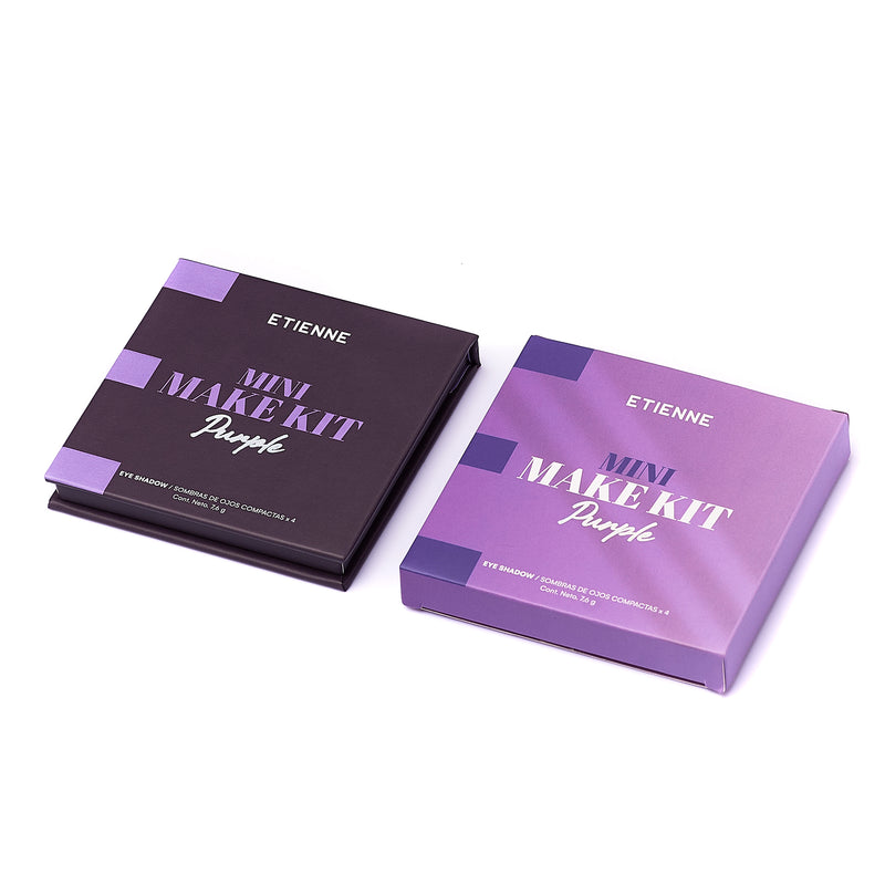 Paleta de Sombras Mini Make Kit Purple x4 Etienne