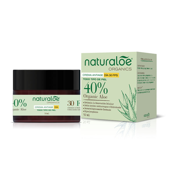 Crema de Día Antiage FPS 30 Naturaloe