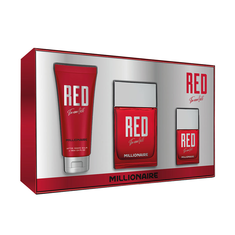 Set Millionaire Red Lust 100ml + 30ml + After Shave 100ml