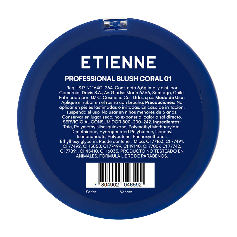 Rubor Professional blush Coral Etienne