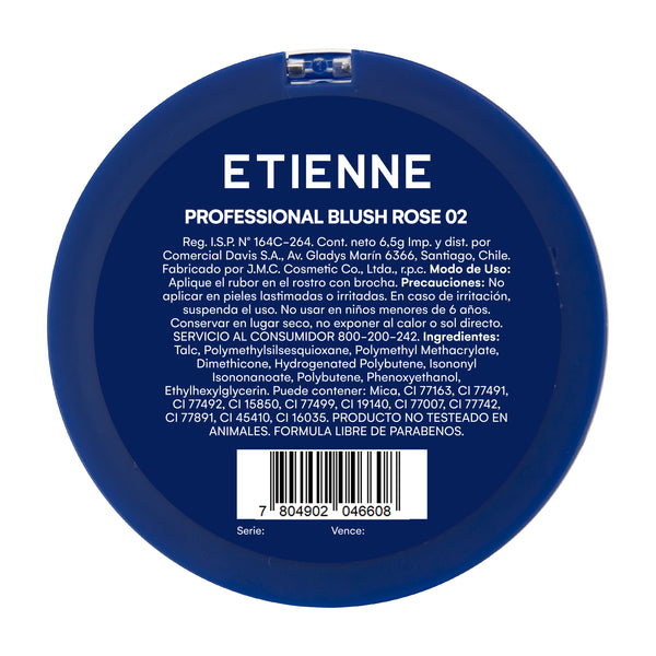 Rubor Professional blush Rose Etienne
