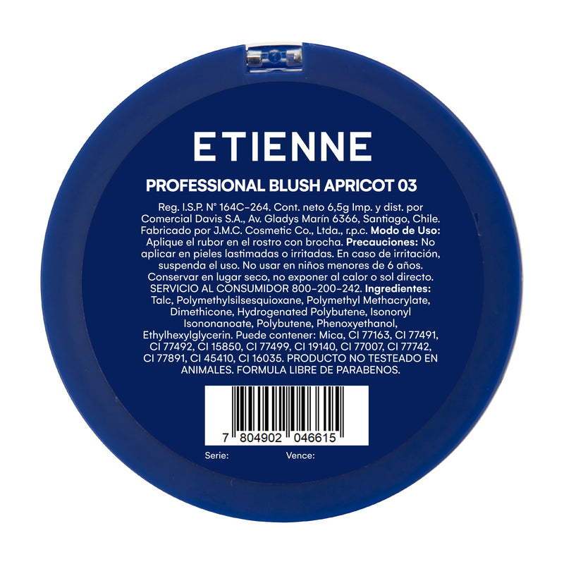 Rubor Professional blush Apricot Etienne