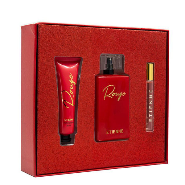 Set Perfume Rouge 100ml + Perfumero 10 ml Crema 50gr
