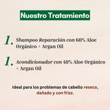 Set Shampoo + Acondicionador Argan Oil Naturaloe