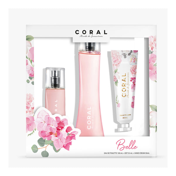 Set Coral Belle 100ml + 55ml + Crema