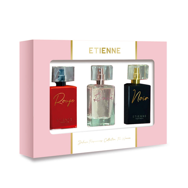 SET DELUXE COLLECTION ROUGE + ROSE + NOIR