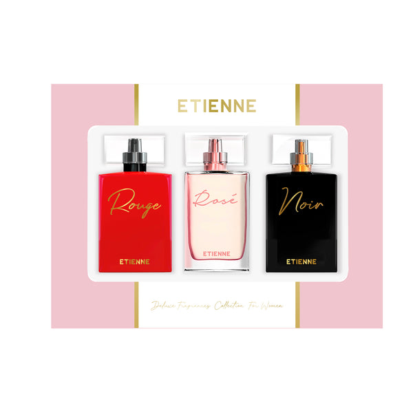 SET DELUXE COLLECTION ROUGE + ROSE + NOIR